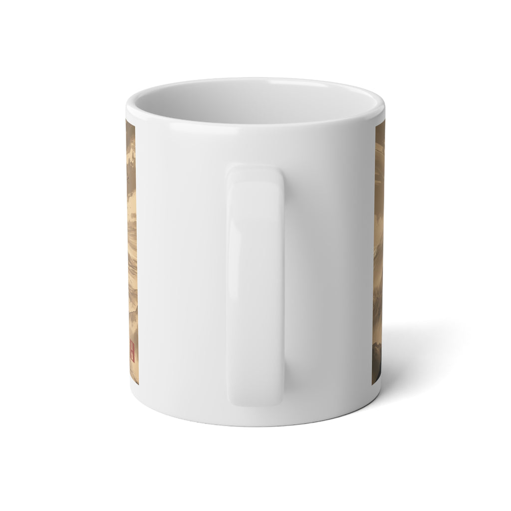 The Waiting Sword Mug — Blade on the Peak | 20oz Xianxia Landscape Mug