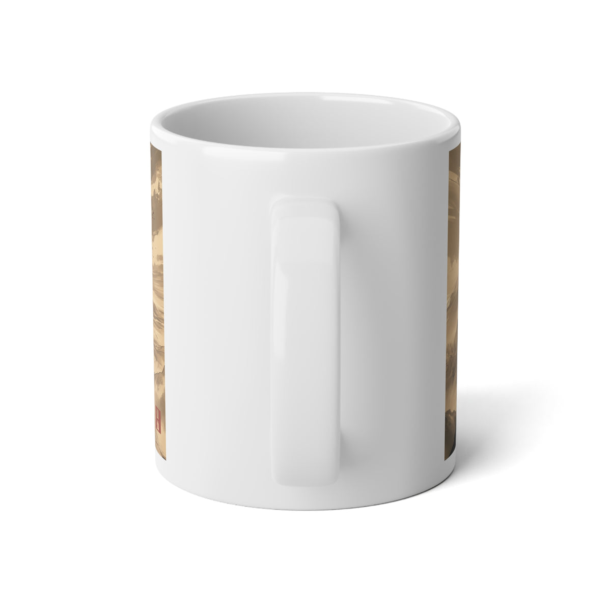 The Waiting Sword Mug — Blade on the Peak | 20oz Xianxia Landscape Mug